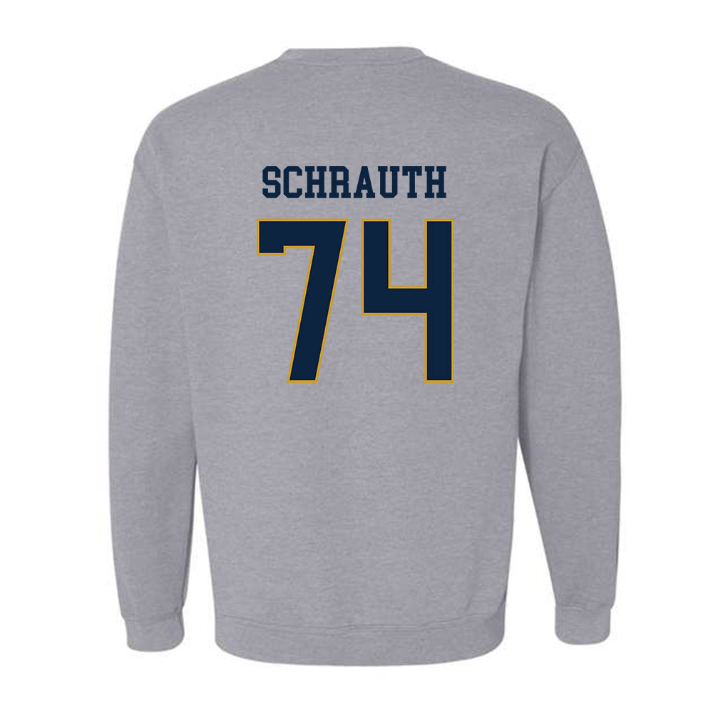 Notre Dame - NCAA Football : Billy Schrauth - Classic Fashion Shersey Crewneck Sweatshirt-1