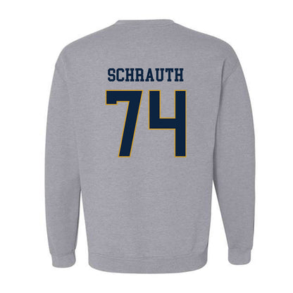 Notre Dame - NCAA Football : Billy Schrauth - Classic Fashion Shersey Crewneck Sweatshirt-1