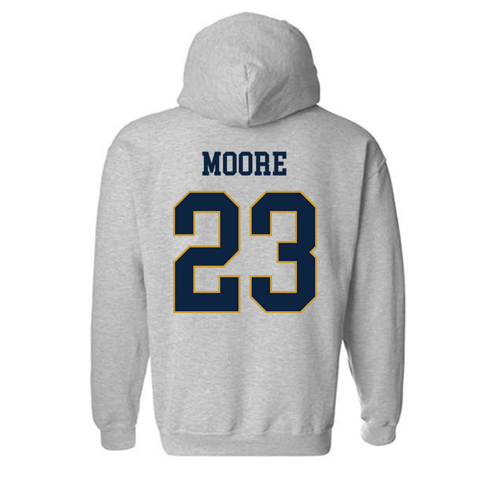 Notre Dame - NCAA Women's Lacrosse : Molly Moore - Classic Fashion Shersey Hooded Sweatshirt-1