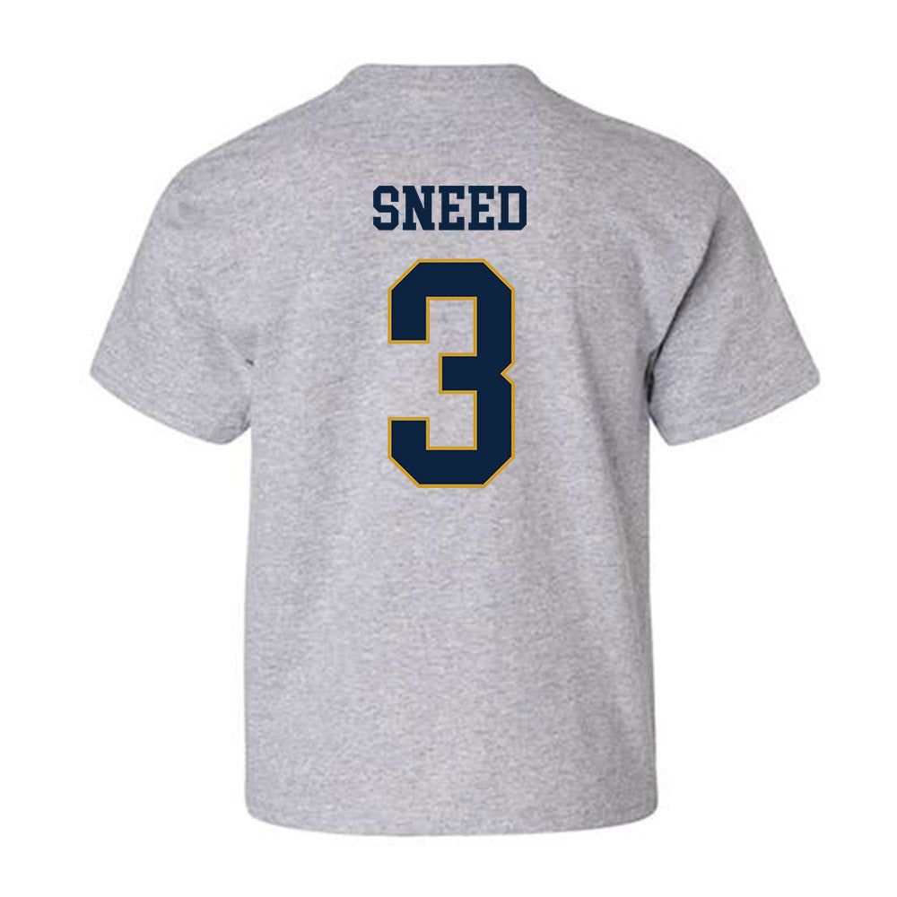 Notre Dame - NCAA Football : Jaylen Sneed - Classic Fashion Shersey Youth T-Shirt-1