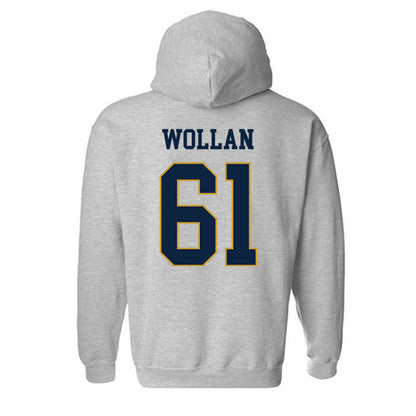 Notre Dame - NCAA Football : Robbie Wollan - Classic Fashion Shersey Hooded Sweatshirt-1