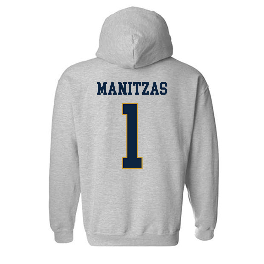 Notre Dame - NCAA Women's Volleyball : Alyssa Manitzas - Classic Fashion Shersey Hooded Sweatshirt