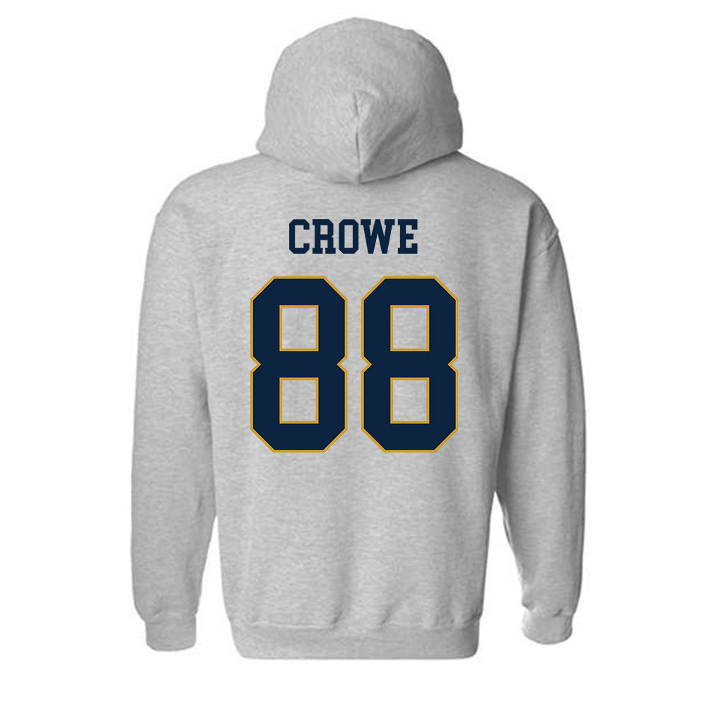 Notre Dame - NCAA Men's Lacrosse : Luke Crowe - Classic Fashion Shersey Hooded Sweatshirt