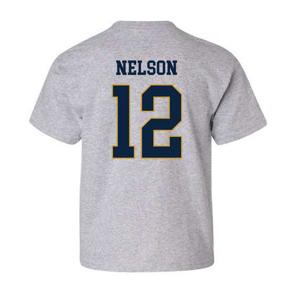 Notre Dame - NCAA Men's Ice Hockey : Henry Nelson - Classic Fashion Shersey Youth T-Shirt