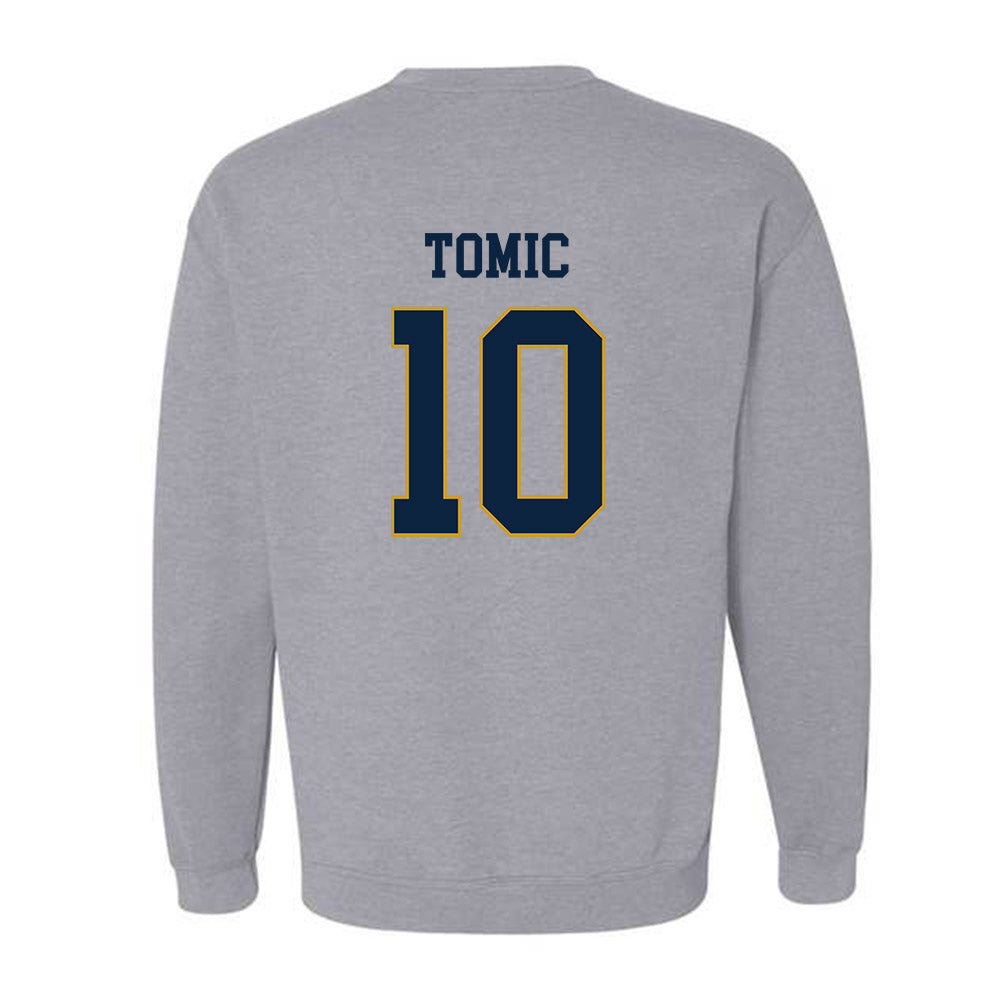 Notre Dame - NCAA Men's Swimming & Diving : Hrvoje Tomic - Classic Fashion Shersey Crewneck Sweatshirt