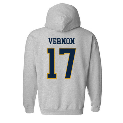 Notre Dame - NCAA Football : Brenan Vernon - Classic Fashion Shersey Hooded Sweatshirt-1