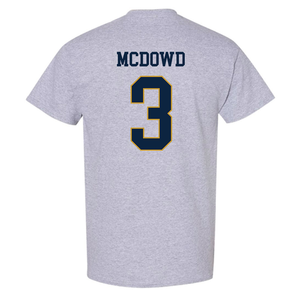 Notre Dame - NCAA Men's Soccer : Sean McDowd - Classic Fashion Shersey T-Shirt-1