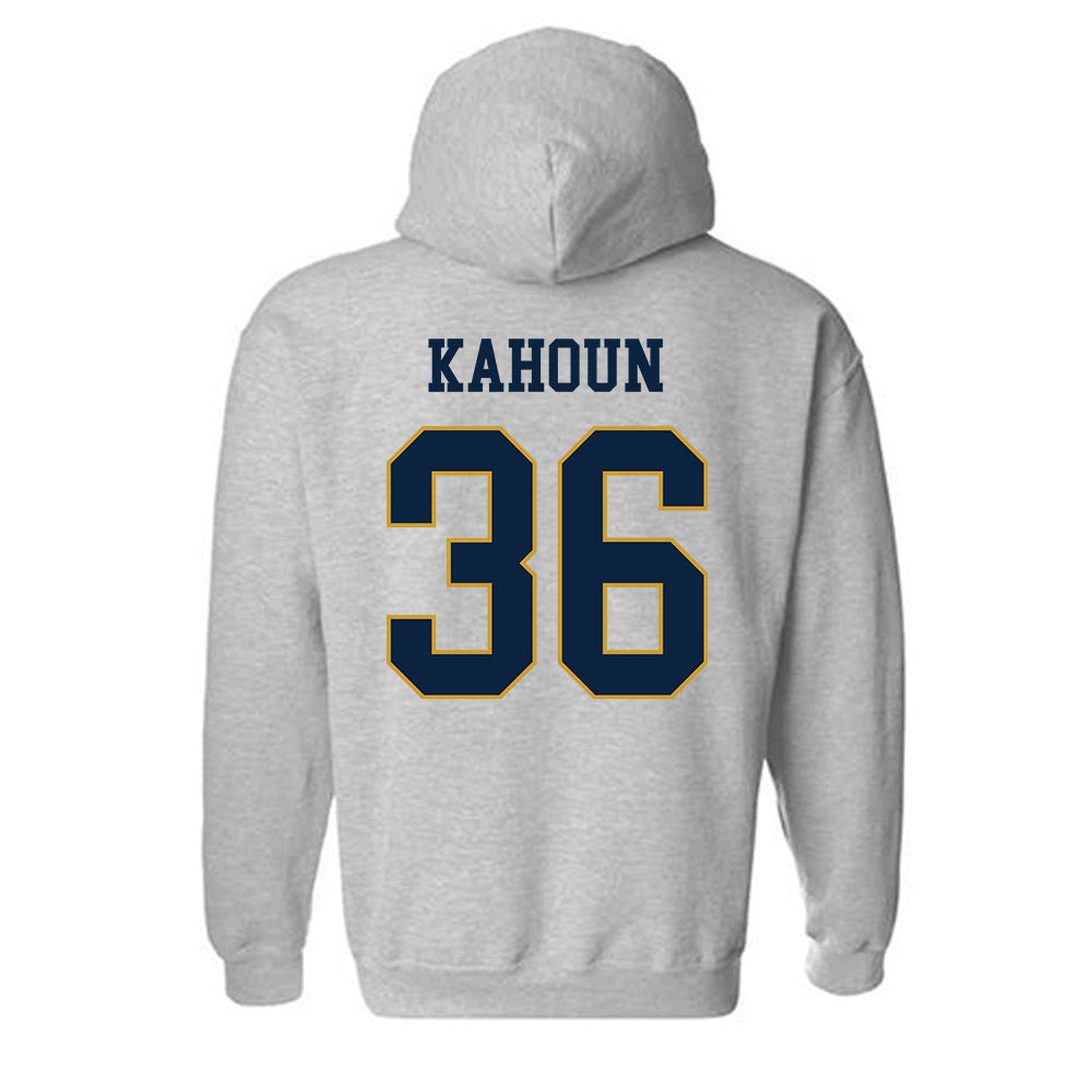 Notre Dame - NCAA Football : Bodie Kahoun - Classic Fashion Shersey Hooded Sweatshirt-1