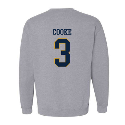 Notre Dame - NCAA Men's Lacrosse : Declan Cooke - Classic Fashion Shersey Crewneck Sweatshirt-1