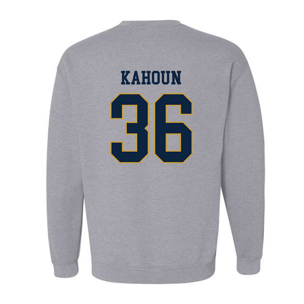 Notre Dame - NCAA Football : Bodie Kahoun - Classic Fashion Shersey Crewneck Sweatshirt-1