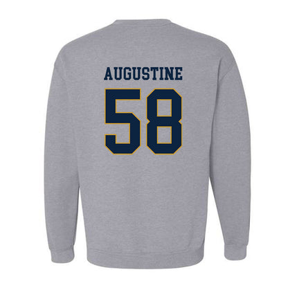 Notre Dame - NCAA Football : Matty Augustine - Classic Fashion Shersey Crewneck Sweatshirt-1