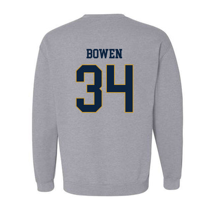 Notre Dame - NCAA Football : Drayk Bowen - Classic Fashion Shersey Crewneck Sweatshirt-1