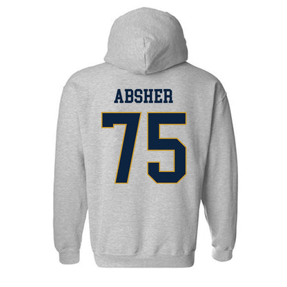 Notre Dame - NCAA Football : Sullivan Absher - Classic Fashion Shersey Hooded Sweatshirt-1