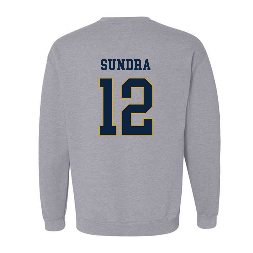 Notre Dame - NCAA Men's Basketball : Garrett Sundra - Classic Fashion Shersey Crewneck Sweatshirt-1