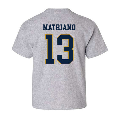 Notre Dame - NCAA Women's Soccer : Delaney Matriano - Classic Fashion Shersey Youth T-Shirt-1