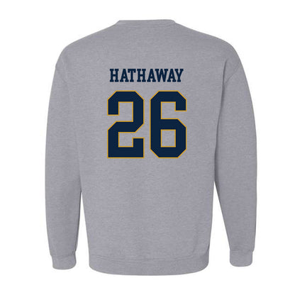  - NCAA Women's Soccer : Melinda Hathaway - Classic Fashion Shersey Crewneck Sweatshirt-1