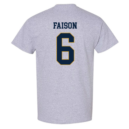 Notre Dame - NCAA Football : Jordan Faison - Classic Fashion Shersey T-Shirt-1