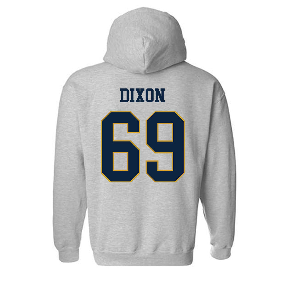 Notre Dame - NCAA Football : Davion Dixon - Classic Fashion Shersey Hooded Sweatshirt