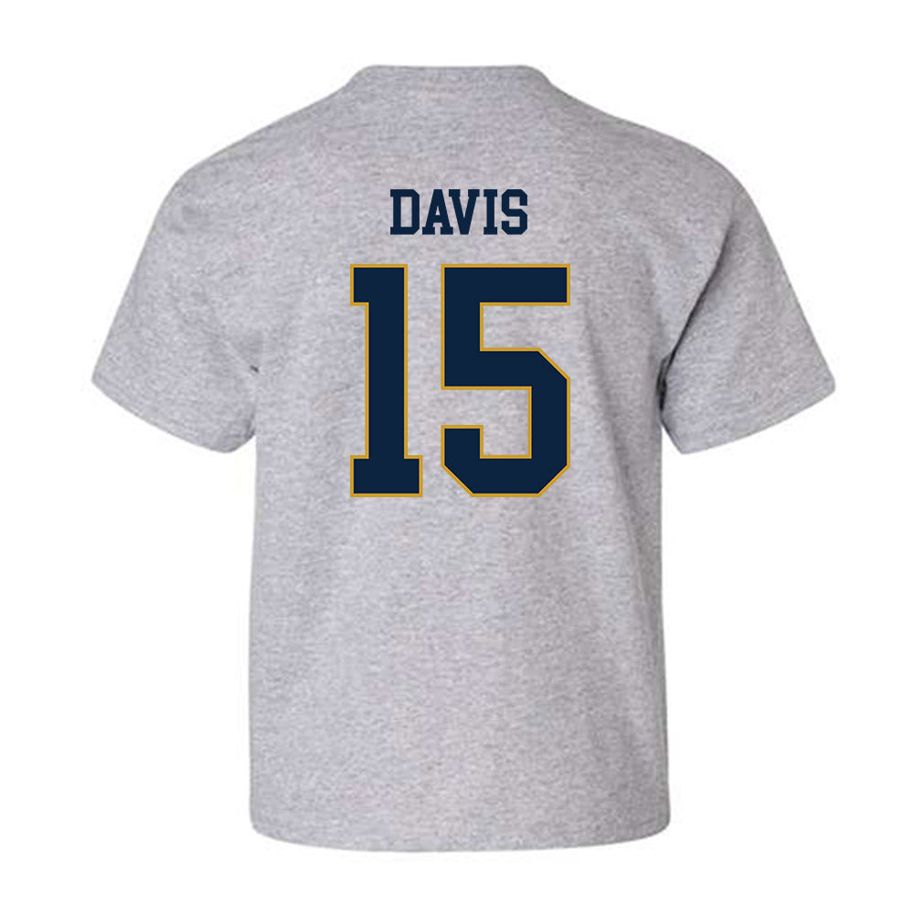 Notre Dame - NCAA Men's Lacrosse : Anderson Davis - Classic Fashion Shersey Youth T-Shirt-1
