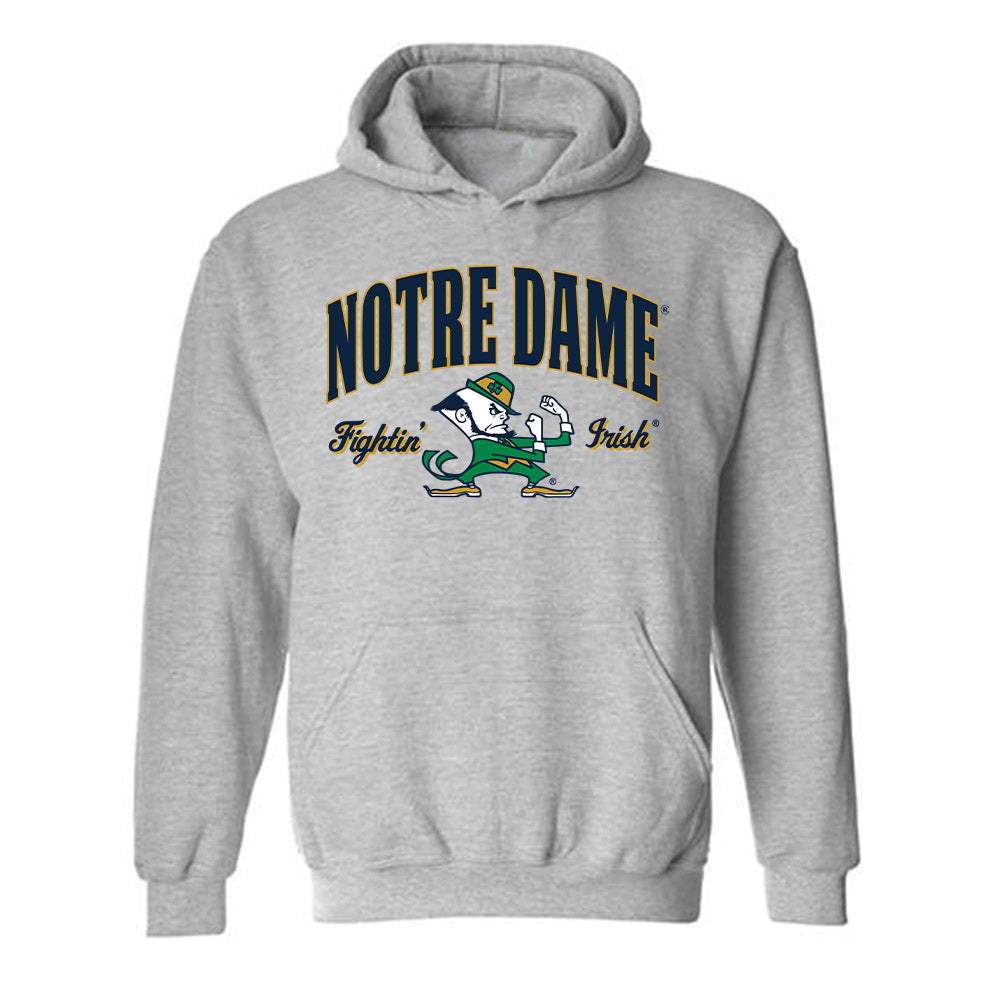 Notre Dame - NCAA Women's Basketball : Vanessa de Jesus - Classic Fashion Shersey Hooded Sweatshirt-0