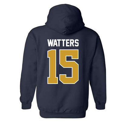 Notre Dame - NCAA Baseball : Brenson Watters - Sports Shersey Hooded Sweatshirt