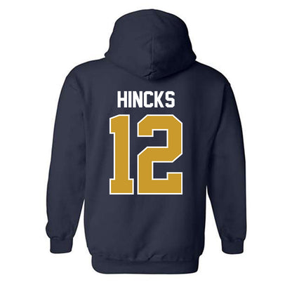 Notre Dame - NCAA Baseball : Connor Hincks - Sports Shersey Hooded Sweatshirt