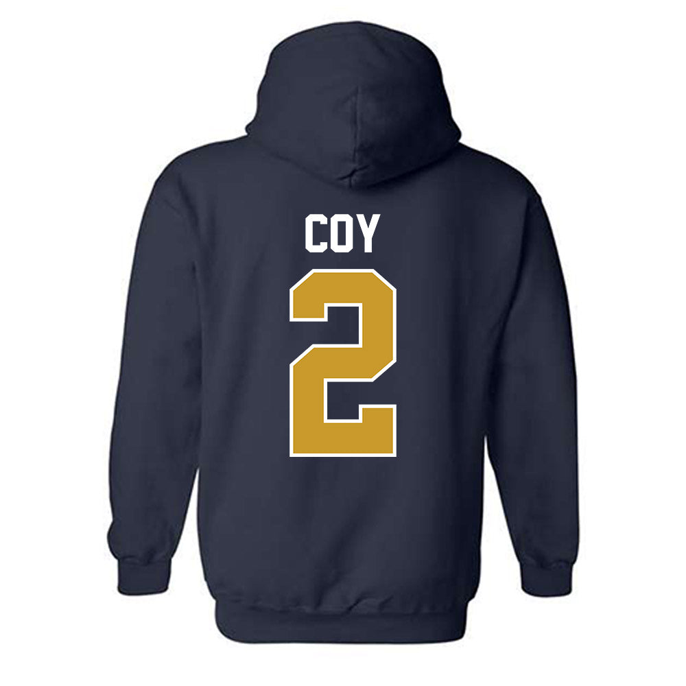 Notre Dame - NCAA Baseball : Noah Coy - Sports Shersey Hooded Sweatshirt