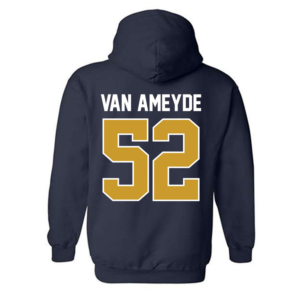 Notre Dame - NCAA Baseball : Chase Van Ameyde - Sports Shersey Hooded Sweatshirt