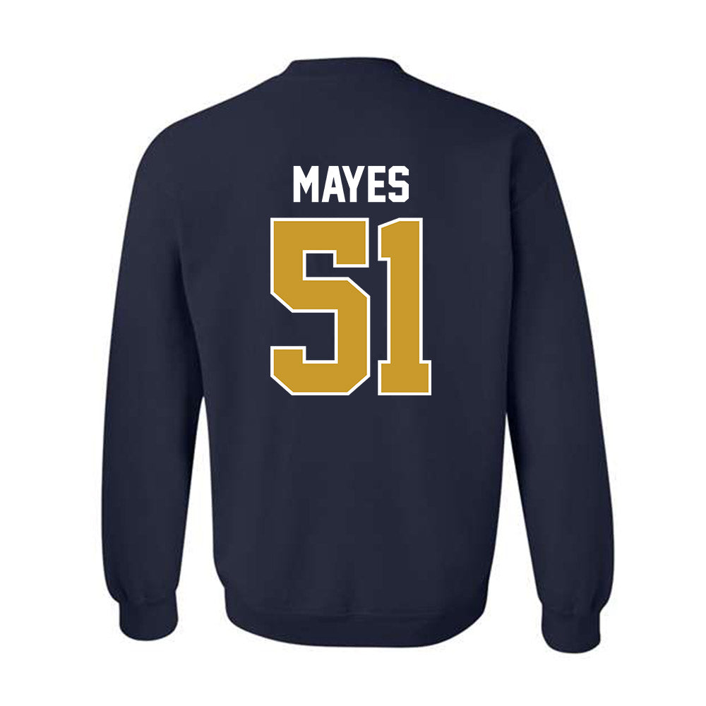 Notre Dame - NCAA Baseball : Justin Mayes - Sports Shersey Crewneck Sweatshirt-1