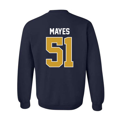 Notre Dame - NCAA Baseball : Justin Mayes - Sports Shersey Crewneck Sweatshirt-1