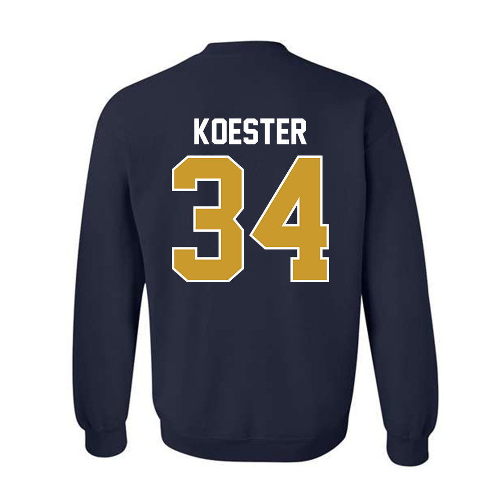 Notre Dame - NCAA Baseball : Brady Koester - Sports Shersey Crewneck Sweatshirt-1