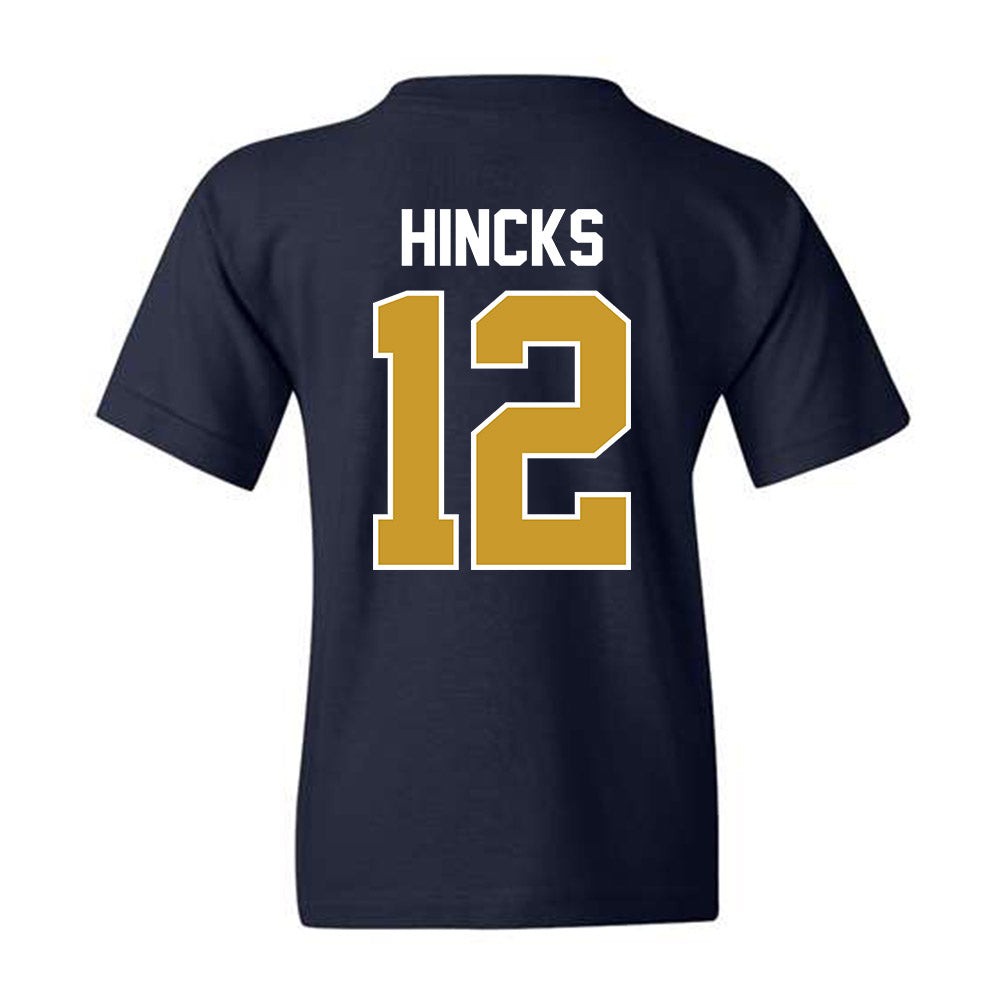 Notre Dame - NCAA Baseball : Connor Hincks - Sports Shersey Youth T-Shirt