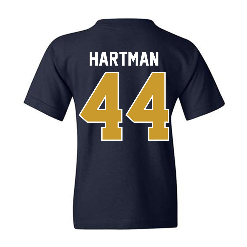 Notre Dame - NCAA Baseball : Trent Hartman - Sports Shersey Youth T-Shirt-1