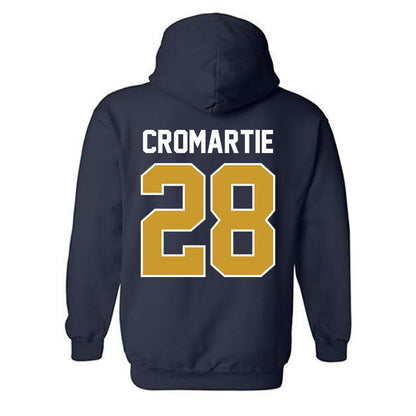 Notre Dame - NCAA Baseball : RJ Cromartie - Sports Shersey Hooded Sweatshirt