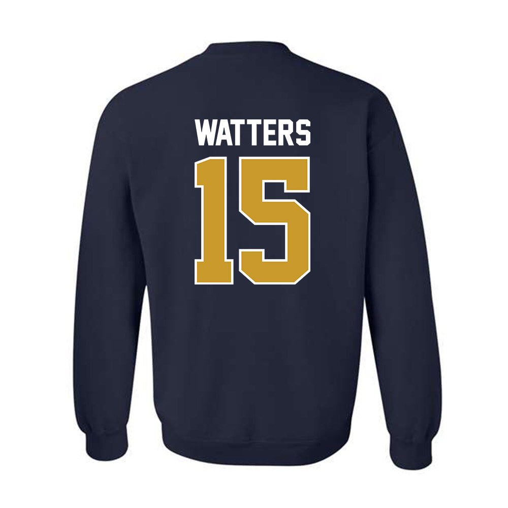 Notre Dame - NCAA Baseball : Brenson Watters - Sports Shersey Crewneck Sweatshirt