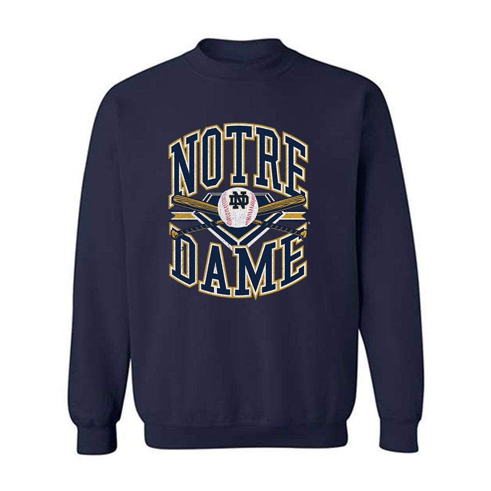 Notre Dame - NCAA Baseball : Justin Mayes - Sports Shersey Crewneck Sweatshirt-0