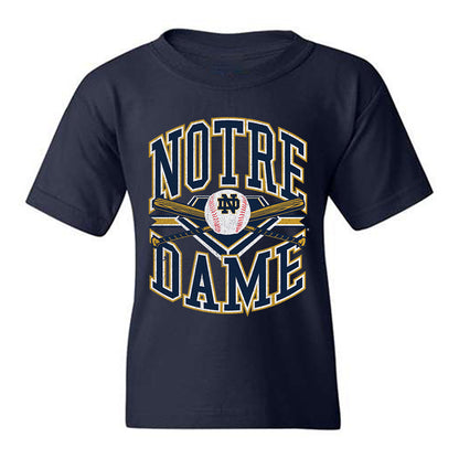 Notre Dame - NCAA Baseball : Dylan Heine - Sports Shersey Youth T-Shirt-0