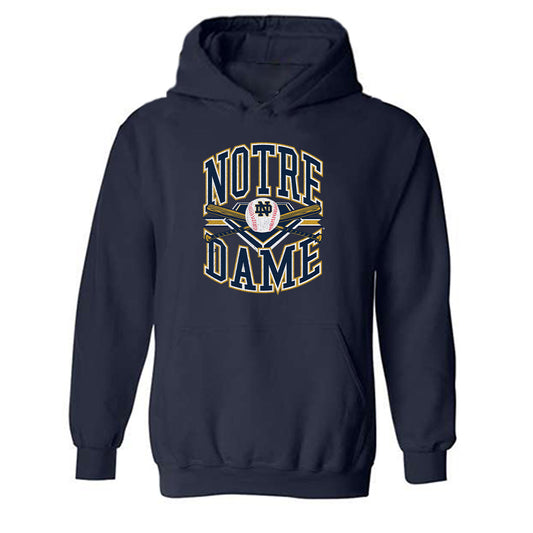 Notre Dame - NCAA Baseball : Shane Miranda - Sports Shersey Hooded Sweatshirt-0