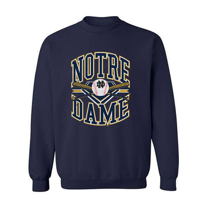 Notre Dame - NCAA Baseball : Xavier Hirsch - Sports Shersey Crewneck Sweatshirt-0