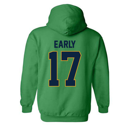 Notre Dame - NCAA Softball : Caitlyn Early - Sports Shersey Hooded Sweatshirt-1