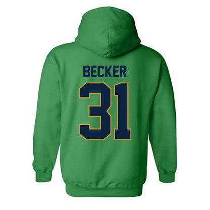  - NCAA Softball : Shannon Becker - Sports Shersey Hooded Sweatshirt-1