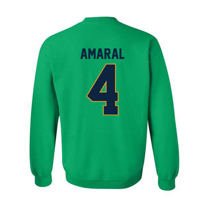 Notre Dame - NCAA Softball : Addison Amaral - Sports Shersey Crewneck Sweatshirt-1