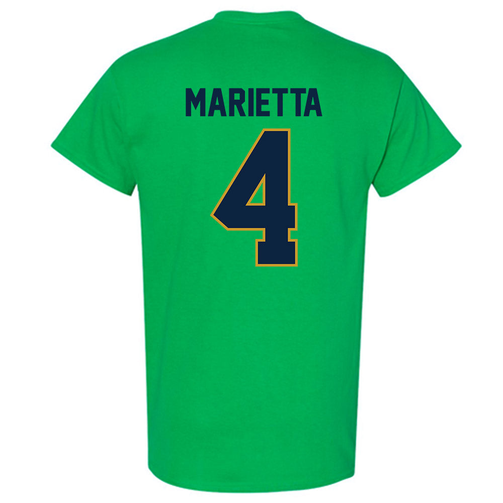 Notre Dame - NCAA Softball : Ashley Marietta - Sports Shersey T-Shirt-1