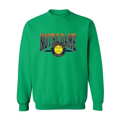 Notre Dame - NCAA Softball : Sydny Poeck - Sports Shersey Crewneck Sweatshirt