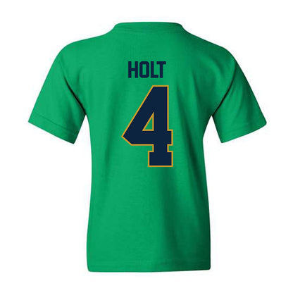 Notre Dame - NCAA Baseball : Jonathan Holt - Sports Shersey Youth T-Shirt