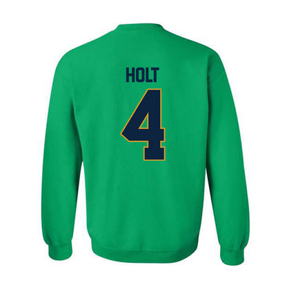 Notre Dame - NCAA Baseball : Jonathan Holt - Sports Shersey Crewneck Sweatshirt