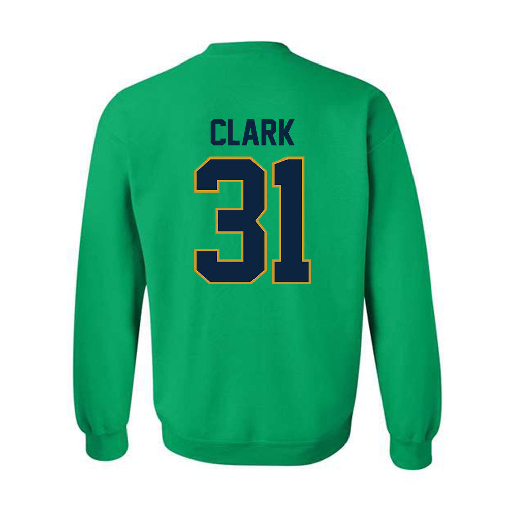 Notre Dame - NCAA Baseball : Evan Clark - Sports Shersey Crewneck Sweatshirt-1