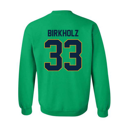 Notre Dame - NCAA Baseball : Radek Birkholz - Sports Shersey Crewneck Sweatshirt