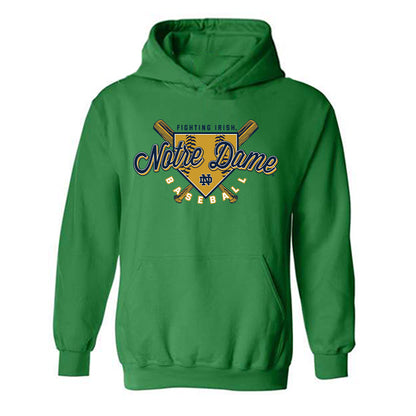 Notre Dame - NCAA Baseball : Will Jaisle - Sports Shersey Hooded Sweatshirt-0