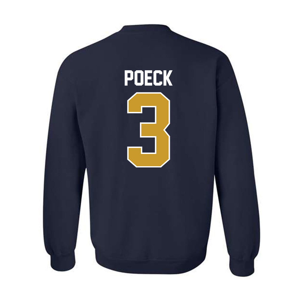 Notre Dame - NCAA Softball : Sydny Poeck - Sports Shersey Crewneck Sweatshirt